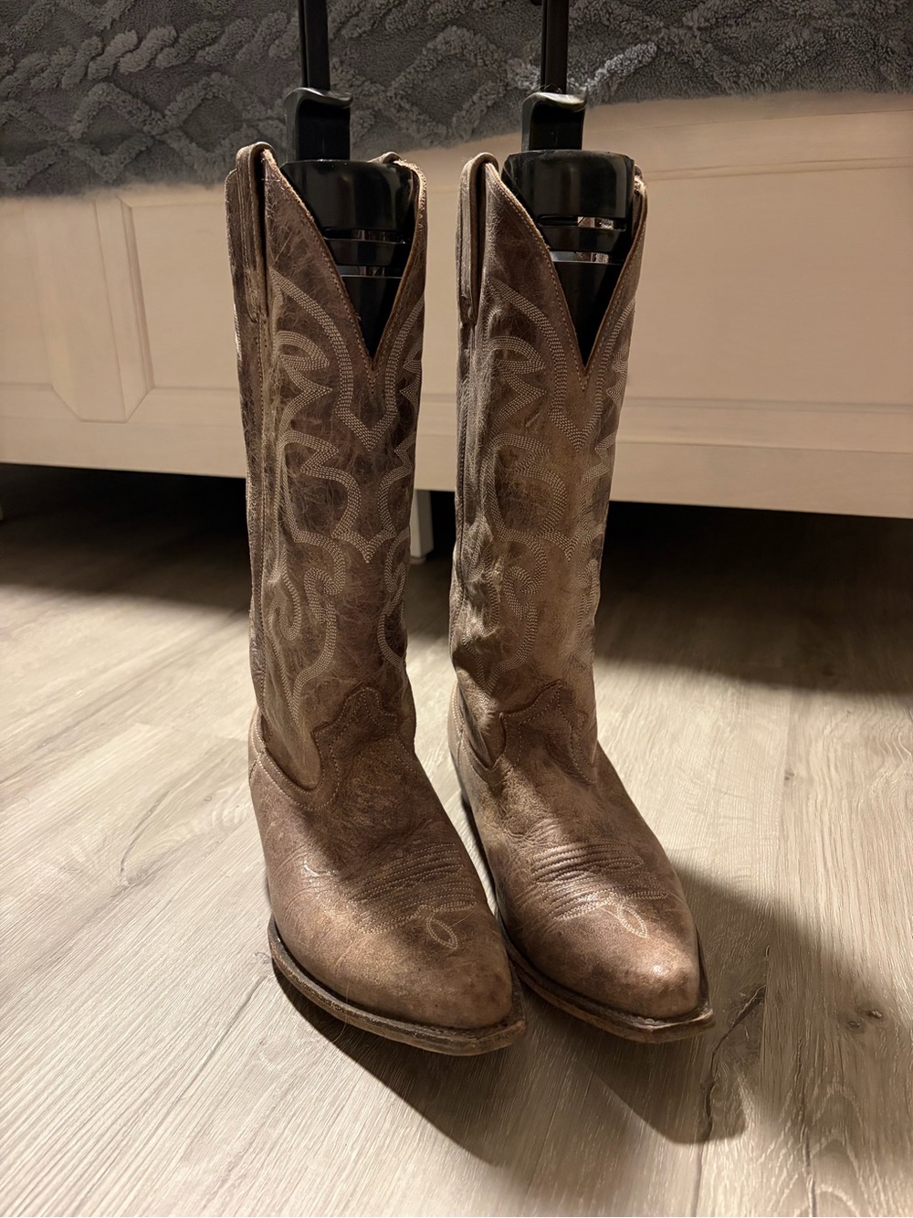 Coconuts by Matisse Brown Leather Cowboy Heeled Boots